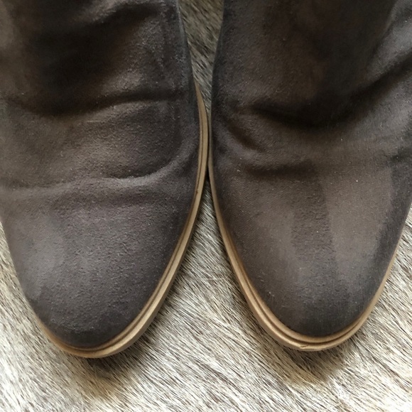 Dolce Vita open heel closed toe mule dark grey size 7 - Picture 6 of 8